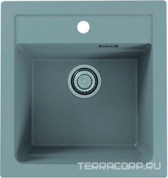 Мойка кухонная Alveus Atrox Granital 20 concrete| 50x47x19
