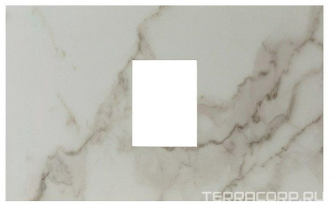 Столешница для тумбы Aquanet  75 мрамор (734x10x450 мм), без раковины, ZZ Aquanet Nova Lite 257610