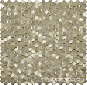 Мозаика Спектр-М Микс Мозаика из металла на сетке А10-173 29.8x30.8 Комбинированный 
