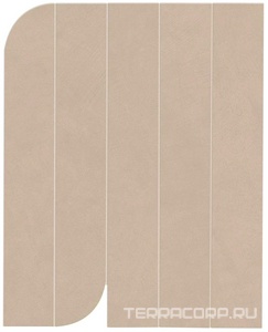 Мозаика Atlas Concorde Italy Boost Natural  Ash Mosaico Piano 50x40,5 Бежевый 