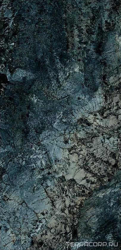 Керамогранит WIFI Ceramics Luxury Stone Karst Blue 75x150 Синий, фото 5