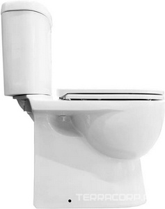 Унитаз-компакт Art Luxe 755*630*345  с сид.микролифт, крепеж в комплекте, белый Sanita Luxe Art luxe WC.CC/Art/2-DM/WHT.G/S1 (ARTSLCC01040622)