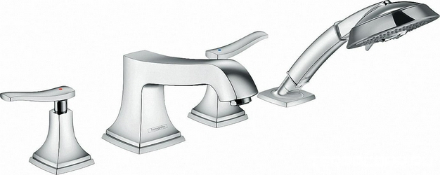 Смеситель Hansgrohe Metropol Classic 31441000 на борт ванны| 11x20x28