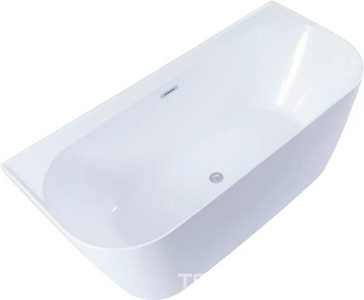 Ванна 1700x780хh600мм, пристенная, интегрированный слив-перелив, д/к цв.хром в компл., (акрил цв.белый),  3 ZZ Allen Brau Priority 2.31003.20