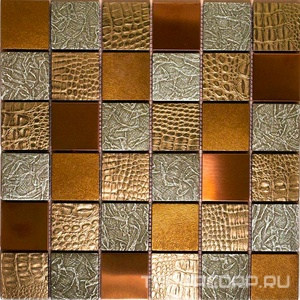 Мозаика Мастера Керамики Ceramic Мозаика KG4806  (чип 48x48) 30х30 Бежевый 