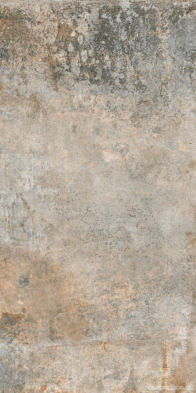 Керамогранит Pamesa Rusty Metal Silver Luxglass 60x120 Rec. Серый, фото 4