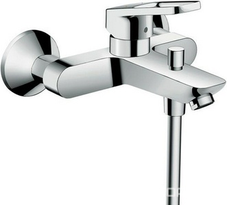 Смеситель для ванны, ручка петля, (цв.хром),  Hansgrohe Logis loop 71244000