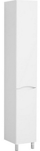Шкаф-пенал Sanstar Migliore "" П, 33.2x31.6x185.8 см,  петли справа, цвет белый, ZZ SanStar Smile 156.1-3.5.1.