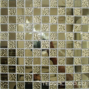 Мозаика Мастера Керамики Glass Мозаика A24 (чип 23x23) 30х30 Золотой 