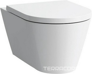 Унитаз подвесной 370х545мм, безободковый Rimless, (без сиденья арт.8.9133.3.000.000.1), Kartell by laufen ZZ
