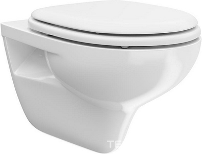 Подвесной безободковый унитаз  , БЕЗ крышки-сиденья (.seat.02\WHT), БЕЗ крепежа, белый KL Kerama Marazzi XPRO XPRO.wc.02