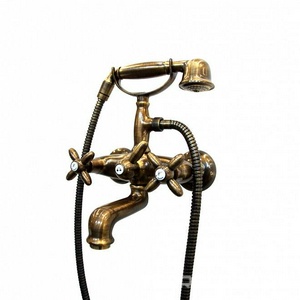 Смеситель для ванны MUSE настенный с переключателем, потертая бронза ZZ Kerama Marazzi Muse 9135KM.31.023