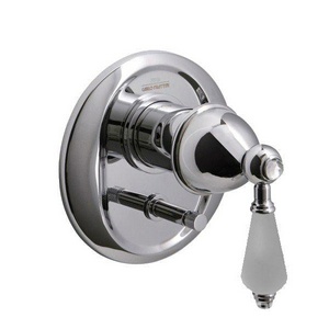 Смеситель для душа, встраиваемый в стену, с переключателем, (внешняя часть, БЕЗ внутренней части арт.F3000), (цв. хром),  ZZ Fima Carlo Frattini Herend F5409X2CR