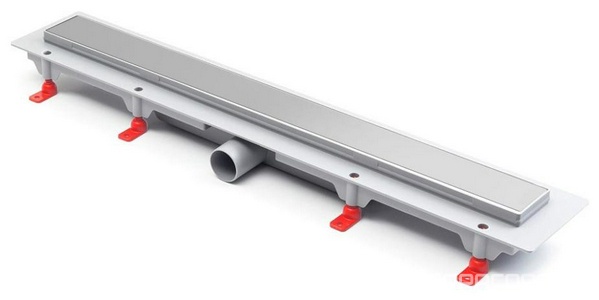 Душевой лоток с рамкой  850 мм D40, хром глянец ZZ Paini Klasik CH850KN