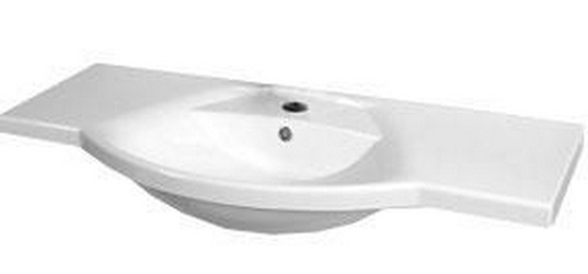 Раковина "Лацио" 110см (Логика) ZZ