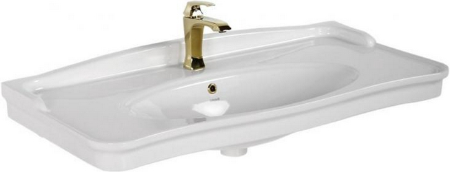 Раковина Creavit Antik AN100-00CB00E-0000, 100*50, для установки с ножками, ZZ