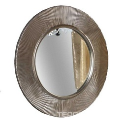 Зеркало SHINE серебро d82 KL