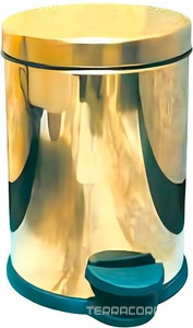 Ведро напольное Boheme , с черной педалью, цв. золото ZZ Boheme Imperiale 10426