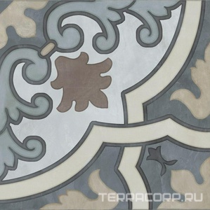 Керамогранит Kerama Marazzi Про Чементо Декор  3 матовый обрезной 40.2x40.2 Комбинированный 