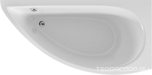 Акриловая ванна 1MarKa Piccolo R 150x75 без гидромассажа| 150x75x44