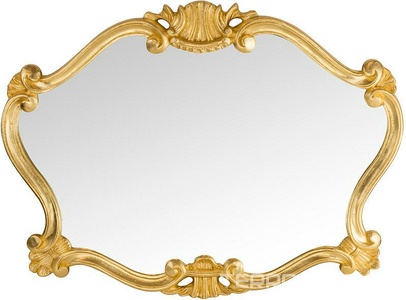 Зеркало фигурное 91х70 см, (цв.золото) ZZ Migliore Универсал 30492