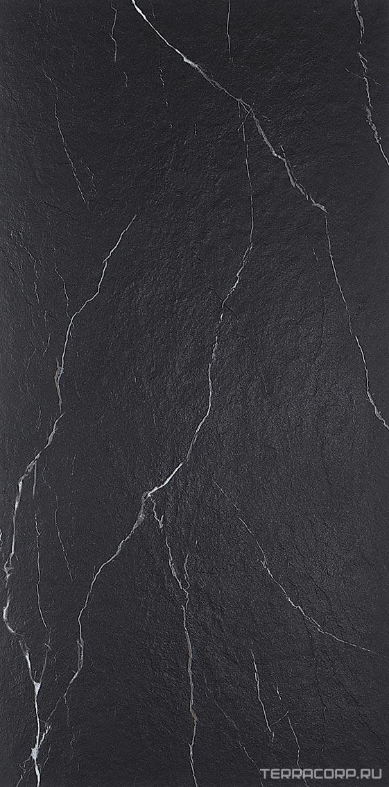 Керамогранит WIFI Ceramics Super Black Marble Slate Matt. 12 мм 60x120 Черный, фото 6