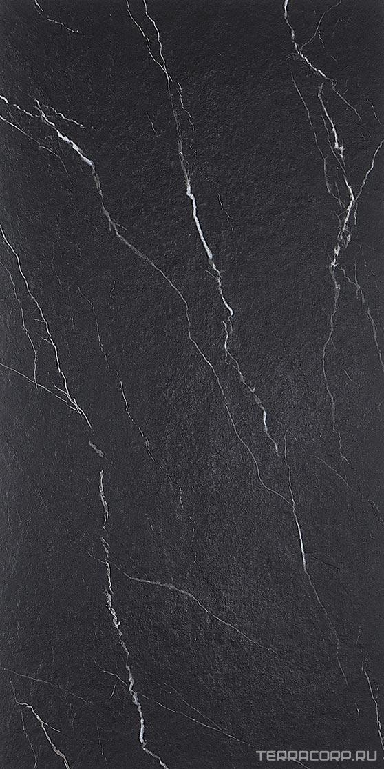 Керамогранит WIFI Ceramics Super Black Marble Slate Matt. 12 мм 60x120 Черный, фото 3