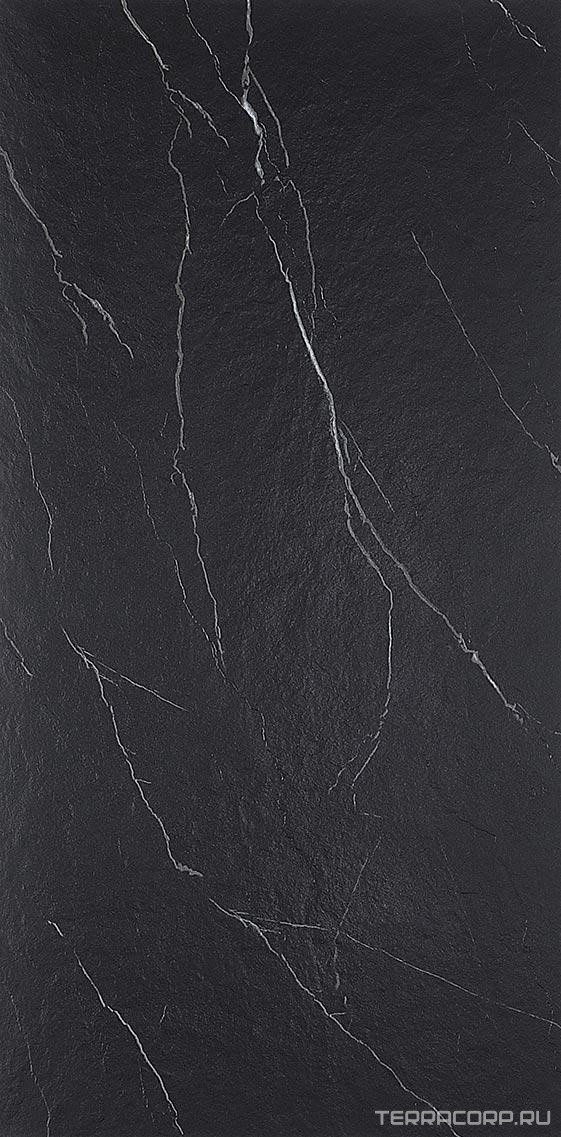 Керамогранит WIFI Ceramics Super Black Marble Slate Matt. 12 мм 60x120 Черный, фото 7
