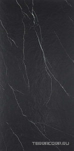 Керамогранит WIFI Ceramics Super Black  Marble Slate Matt. 12 мм 60x120 Черный 