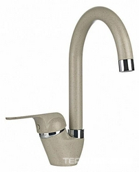 Смеситель Granula GR-1024 песок, для кухонной мойки| 15x27x25