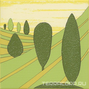 Керамическая плитка Kerama Marazzi Бардини Декор  2 20x20 Комбинированный 