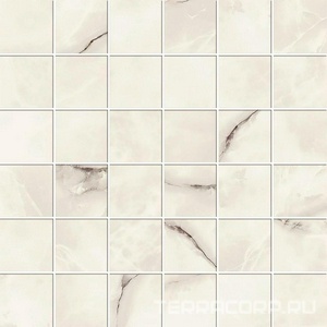 Мозаика AtlasConcorde Россия SYMPHONYX Symphonyx Crystal Mosaic 30x30 Lap/Симфоникс Кашмир Мозаика  30x30 Лап Серый 