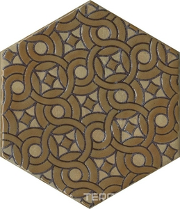 Керамогранит Kerama Marazzi Гроссето Декор  жёлтый 20x23.1 Желтый 