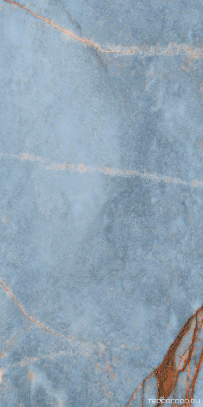 Керамогранит Florim Heritage Luxe Heritage Azure Glossy 60x120 Голубой, фото 6