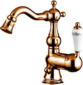 Смеситель для биде, с д/к, (цв. бронза),  ZZ Gaia Phoenix RN 3323 BR