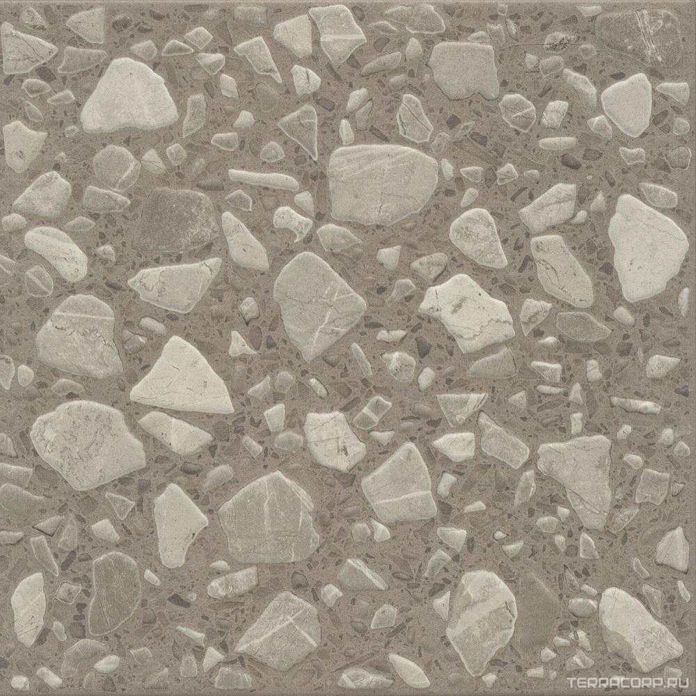 Керамическая плитка Kerama Marazzi Кассетоне коричневый матовый 30.2х30.2 Коричневый, фото 3