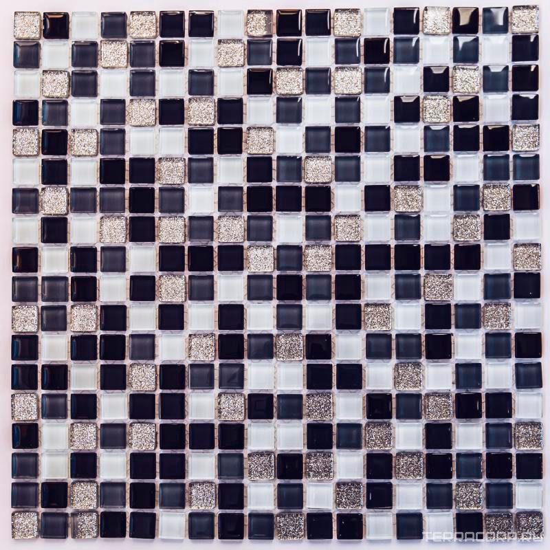Мозаика Bonaparte Мозаика стеклянная Galaxy (25x25x4) 30x30 Комбинированный, фото 3
