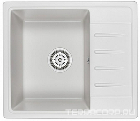 Мойка кухонная Granula Standart ST-5803 белая| 50x58x20