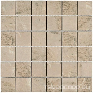 Мозаика Bonaparte Мозаика керамогранитная Status Grey (48x48x6) 30,3x30,3 Комбинированный 