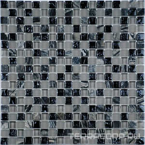 Мозаика Спектр-М Микс стекло Мозаика из стекла на сетке SK10-189 30x30 Комбинированный 