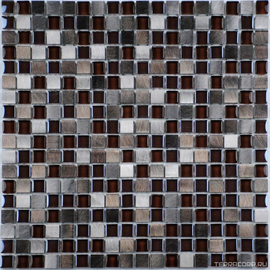 Мозаика Спектр-М Микс стекло Мозаика из стекла на сетке SK10-194 30x30 Комбинированный, фото 3