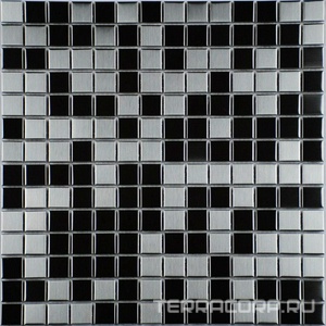 Мозаика Спектр-М Микс Мозаика из металла на сетке A10-197 30x30 Комбинированный 