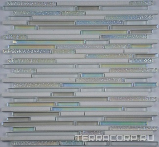 Мозаика Спектр-М Микс стекло Мозаика из стекла на сетке SK10-183 30x30 Комбинированный 