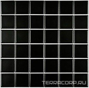 Мозаика Bonaparte Мозаика керамогранитная Manila Black (48x48x6) 30,6x30,6 Комбинированный 