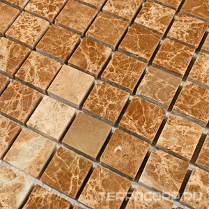 Мозаика Bonaparte Мозаика из натурального камня Madrid-20 (Pol) (20x20x7) 30,5x30,5 Комбинированный 
