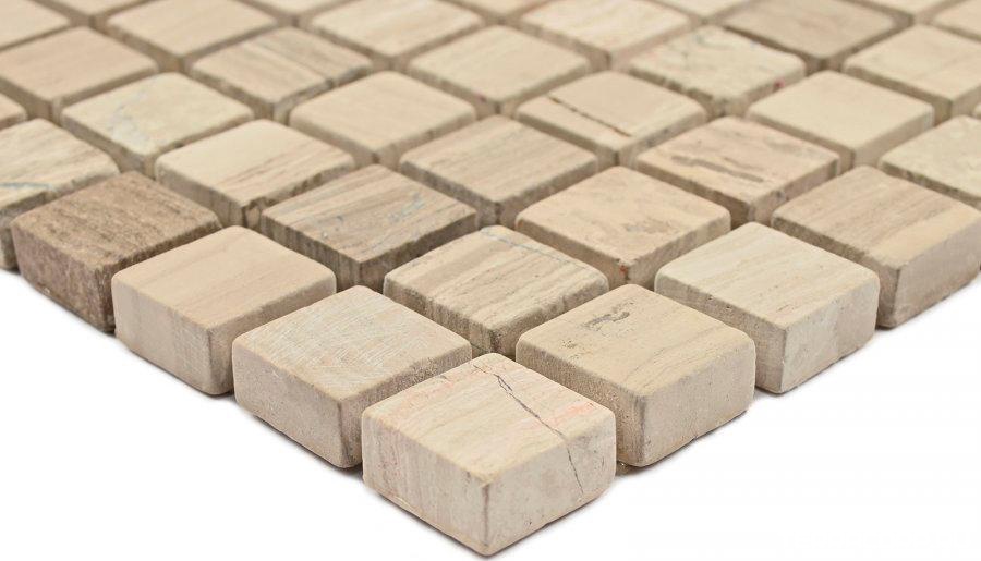 Мозаика Bonaparte Мозаика из натурального камня Dunes-15 (15x15x7) 30,5x30,5 Комбинированный, фото 4