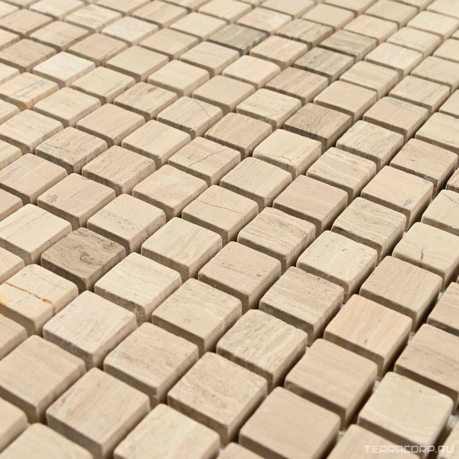 Мозаика Bonaparte Мозаика из натурального камня Dunes-15 (15x15x7) 30,5x30,5 Комбинированный, фото 5