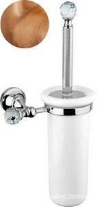 Ерш настенный, колба керамическая, (цв.бронза, Swarovski),  ZZ Cezares Olimp OLIMP-TB-02-Sw
