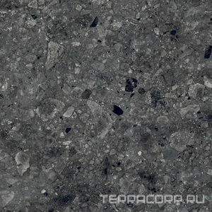 Керамогранит Alpas 2 CM Outdoor Terrazo Nero 2 cm 60x60 Черный 