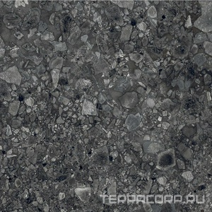 Керамогранит Alpas 2 CM Outdoor Terrazo Nero 2 cm 60x60 Черный 